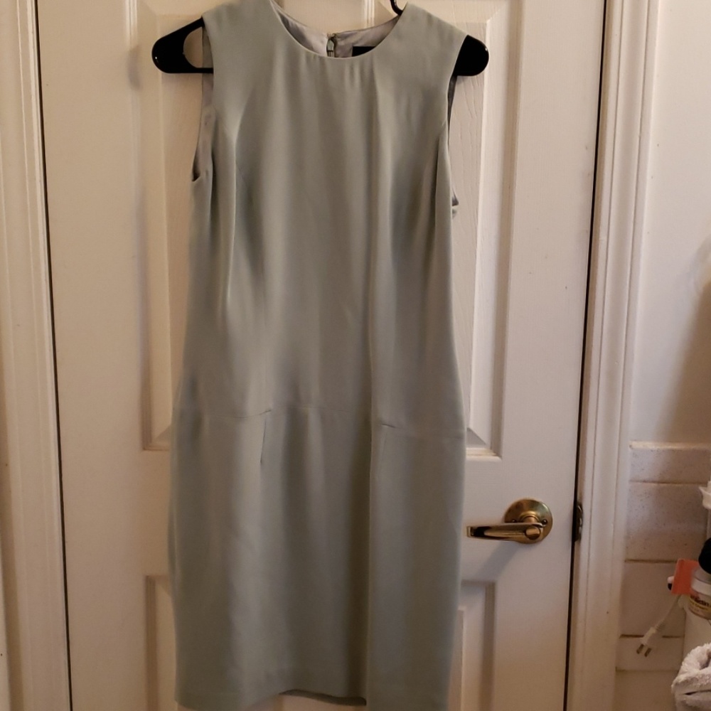 Light Green August Silk Dress Size 8